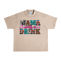 French Oak western mama needs a drink Urban Heavy Tee - Artiststas