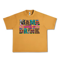 Peanut Butter western mama needs a drink Urban Heavy Tee - Artiststas