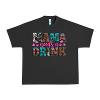Pigment Black western mama needs a drink Urban Heavy Tee - Artiststas