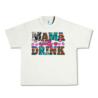 Pistachio western mama needs a drink Urban Heavy Tee - Artiststas