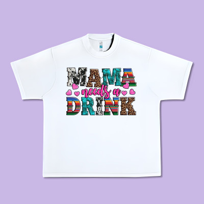 Western Mama Needs A Drink Urban Heavy Tee Designed By Artiststas