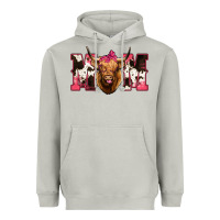 Moon Dust Highland Cow Mom Heavyweight Hoodie - Bettercallsaul