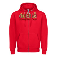 Red christmas calories dont count Zipper Hoodie - MaliasSmallBusiness