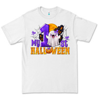 White My 1st Halloween Premium Tee - texasbilliewilder