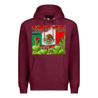 Mexican Flag Premium Hoodie | Teevron