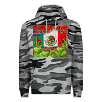 Slate Camo Mexican Flag Premium Hoodie - texasbilliewilder