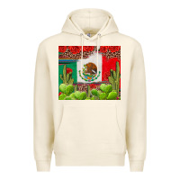 Tofu Mexican Flag Premium Hoodie - texasbilliewilder