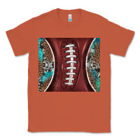 Copper western pattern and american football Classic Tee - BarkalooDesign