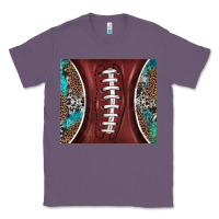 Lavender western pattern and american football Classic Tee - BarkalooDesign
