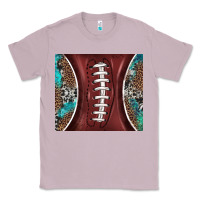 Lilac western pattern and american football Classic Tee - BarkalooDesign