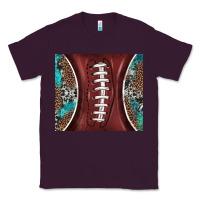 Plum western pattern and american football Classic Tee - BarkalooDesign