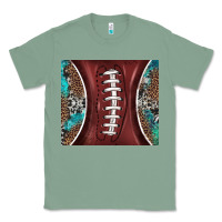 Sage western pattern and american football Classic Tee - BarkalooDesign