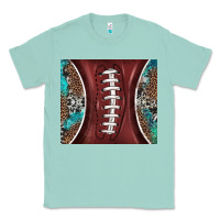 Seafoam western pattern and american football Classic Tee - BarkalooDesign