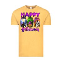 Vintage Mustard happy halloween Vintage Tee - JahusDesignShop