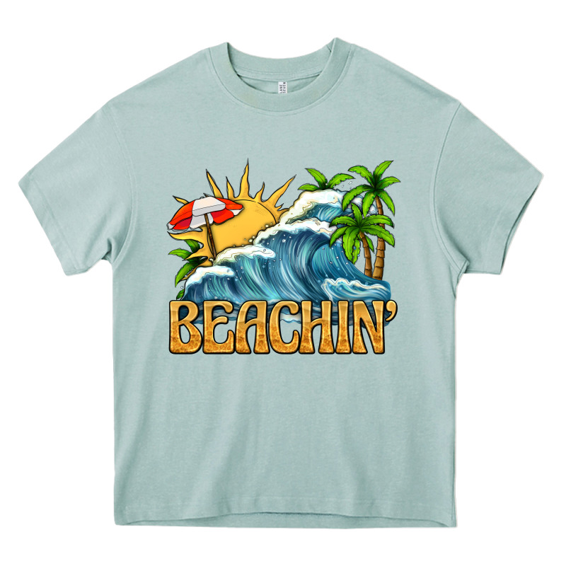 Beachin Heavy Core Tee by texasbilliewilder | Teevron