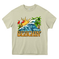 Mossy beachin Heavy Core Tee - texasbilliewilder