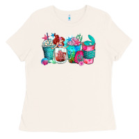 Bone mermaid coffee cups Ladies Tee - Zillion Design Studio