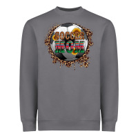 Storm soccer mom with serape and leopard Heavyweight Sweatshirt - Artiststas
