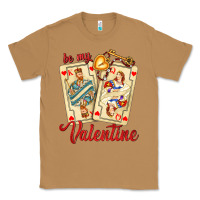 Toasted Coconut be my valentine with playing cards and key Classic Tee - AdoDesignShop