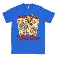 True Royal be my valentine with playing cards and key Classic Tee - AdoDesignShop