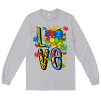 Moon Dust autism love Long Sleeve Tee - MaliasSmallBusiness