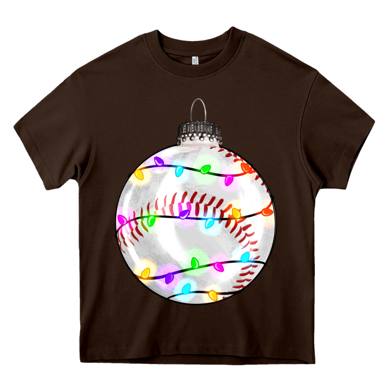 Christmas Baseball Heavy Core Tee by RanaPortraitStore | Teevron