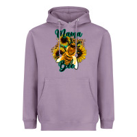 Lavender Leopard Sunflower Western Mama Bee Heavyweight Hoodie - Bettercallsaul