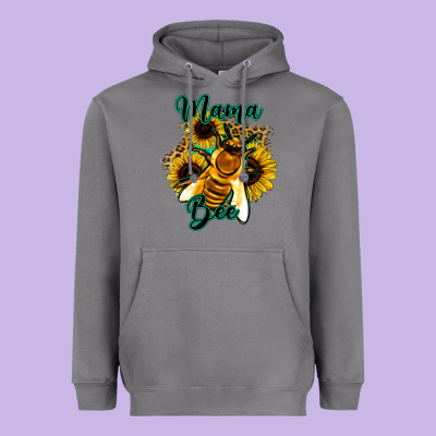 Leopard Sunflower Western Mama Bee Heavyweight Hoodie Designed By Bettercallsaul