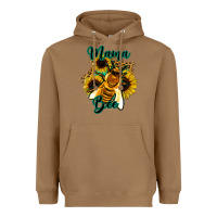 Toasted Coconut Leopard Sunflower Western Mama Bee Heavyweight Hoodie - Bettercallsaul