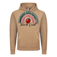 Vintage Coffee fourth grade rainbow Vintage Hoodie - RanaPortraitStore