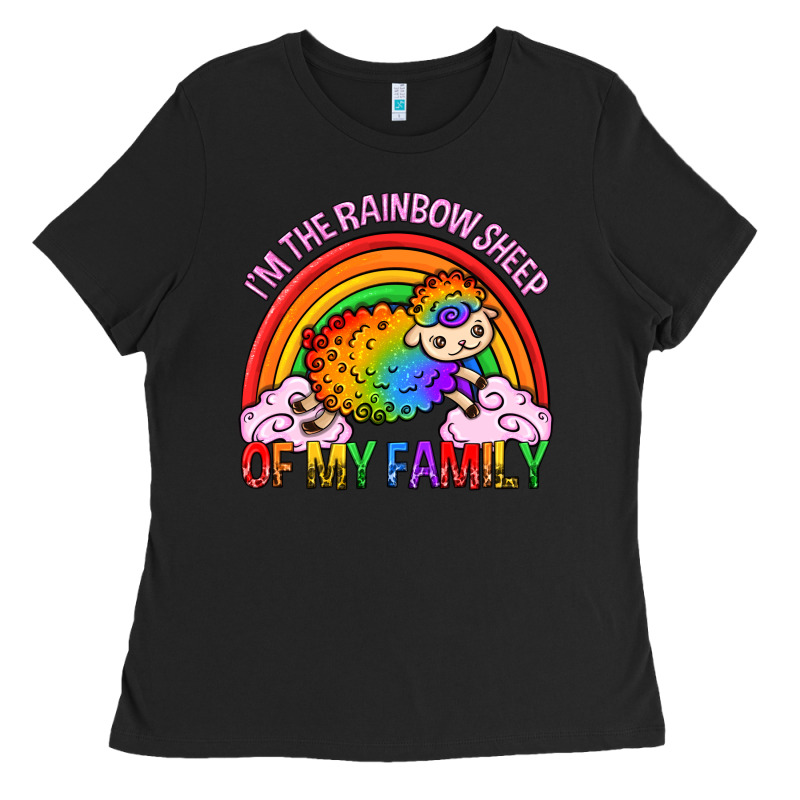 I M The Rainbow Sheep Of My Family Pride Lgbtq Ladies Tee by texasbilliewilder | Teevron