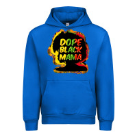 Cobalt Dope black mama Urban Hoodie - HowdyJamesFarm