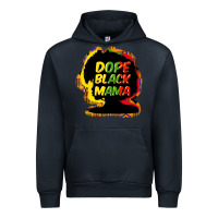 Navy Dope black mama Urban Hoodie - HowdyJamesFarm