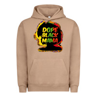 Pigment Burro Dope black mama Urban Hoodie - HowdyJamesFarm