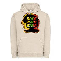 Pigment French Oak Dope black mama Urban Hoodie - HowdyJamesFarm