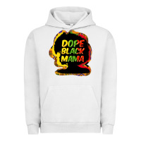 Pigment Lunar Rock Dope black mama Urban Hoodie - HowdyJamesFarm