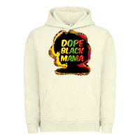 Pigment Pistachio Dope black mama Urban Hoodie - HowdyJamesFarm