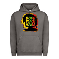 Pigment Tornado Dope black mama Urban Hoodie - HowdyJamesFarm