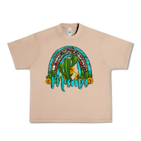Burro western cactus and sunflower mama rainbow Urban Heavy Tee - Artiststas
