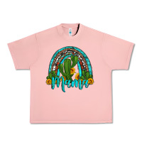 Salmon western cactus and sunflower mama rainbow Urban Heavy Tee - Artiststas