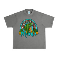 Tornado western cactus and sunflower mama rainbow Urban Heavy Tee - Artiststas