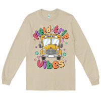 Mushroom field trip vibes Long Sleeve Tee - MaliasSmallBusiness