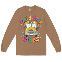 Toasted Coconut field trip vibes Long Sleeve Tee - MaliasSmallBusiness