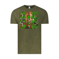 Vintage Olive lucky Vintage Tee - Artiststas