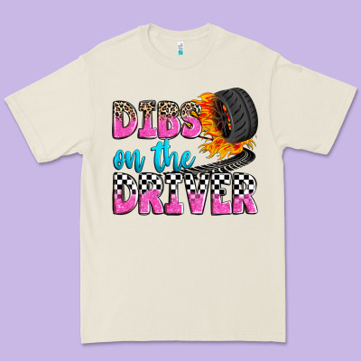 Dibs On The Driver Premium Tee Designed By Zillion Design Studio