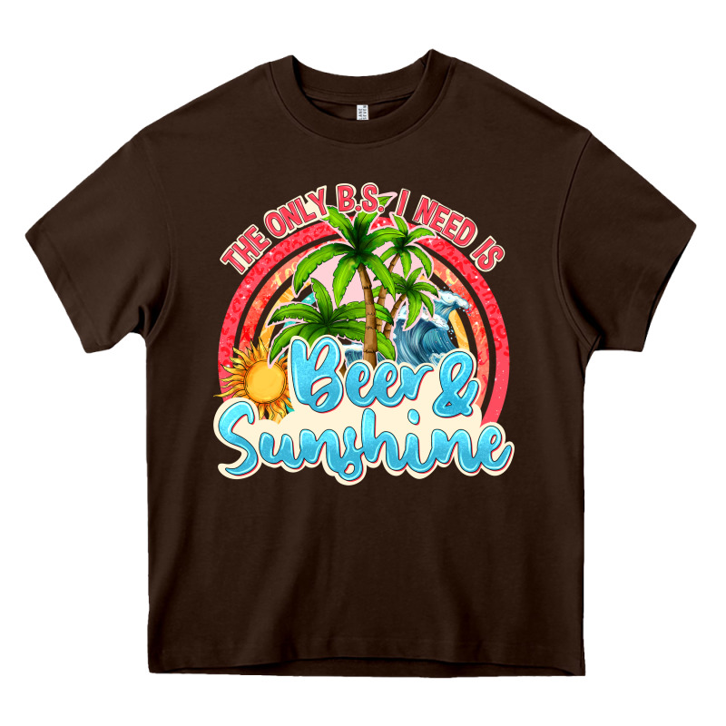 Beer And Sunshine Heavy Core Tee by texasbilliewilder | Teevron