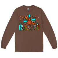 Chestnut blessed turkey Long Sleeve Tee - JahusDesignShop