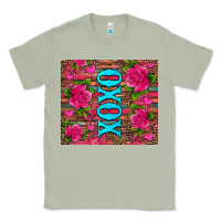 Matcha xoxo valentine's day pink roses and hearts Classic Tee - Jasminsmagicworld