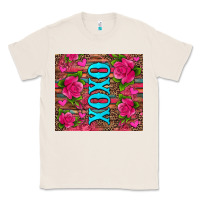 Natural xoxo valentine's day pink roses and hearts Classic Tee - Jasminsmagicworld