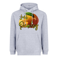 Heather Grey Just Peachy Heavyweight Hoodie - Bettercallsaul